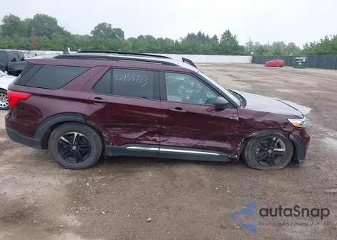 2022 Ford Explorer Xlt from USA, damaged, VIN 1FMSK8DH9NGA91653